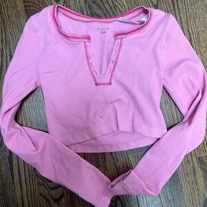 Pink Out From Under Long Sleeves Urban Outfitters